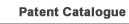Patent Catalogue