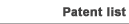 Patent List